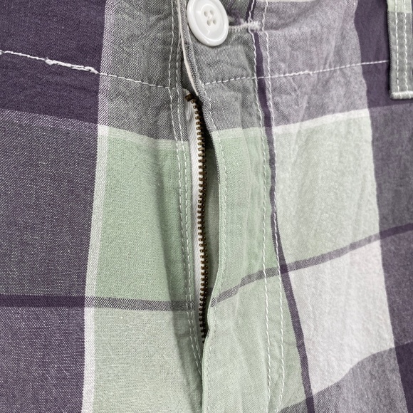 U2B Urban Basics Shorts Men's 34 Flat Front Pockets Zipper Button Closure - Picture 2 of 11